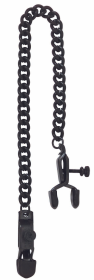 OPEN WIDE BLACKLINE CLAMP W/ LINK CHAIN