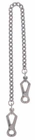 PIERCED CLAMP W/ LINK CHAIN