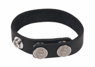 NICKEL FREE LEATHER COCK RING