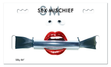 SEX & MISCHIEF SILKY BIT GAG GAG