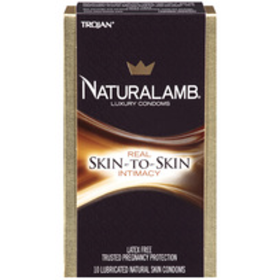 TROJAN NATURALAMB 10PK LUBRICATED