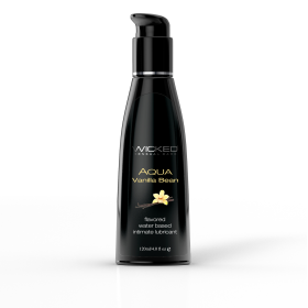 WICKED AQUA VANILLA BEAN LUBE 4 OZ