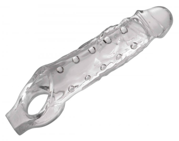 SIZE MATTERS CLEARLY AMPLE PENIS ENHANCER SHEATH