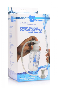CLEANSTREAM PUMP ACTION ENEMA BOTTLE W/ NOZZLE 300ML