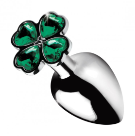 BOOTY SPARKS LUCKY CLOVER GEM ANAL PLUG SMALL