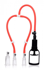 MASTER SERIES 3-WAY SUCK HER NIPPLE & CLIT PUMP SYSTEM