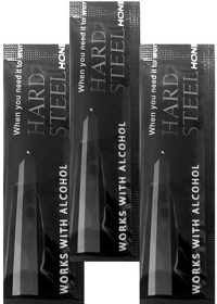 Hard Steel Honey Sachet (Color: blk, size: 0.6oz)