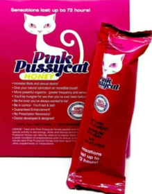 Pink Pussycat Honey (Color: Pink, size: 0.2oz)