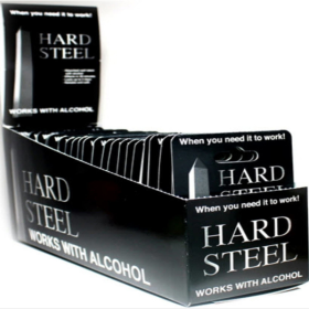 Hard Steel Capsules (Color: blk/white, size: 0.11oz)