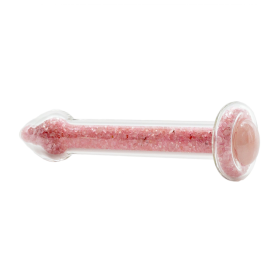 Healing Stone Basix Dildo - 5 Styles (Color: Rose Quartz)