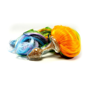 Sparkle Ponytail Plug - 4 Styles (Color: PT 5 Color Primary)