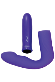 Jill Rechargeable G-Vibe Set (Color: Purple, size: 3.25 in)