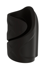 #23 Rechargeable Vibrating Mastubator (Color: Black, size: 3.5 in x 7.3 in)